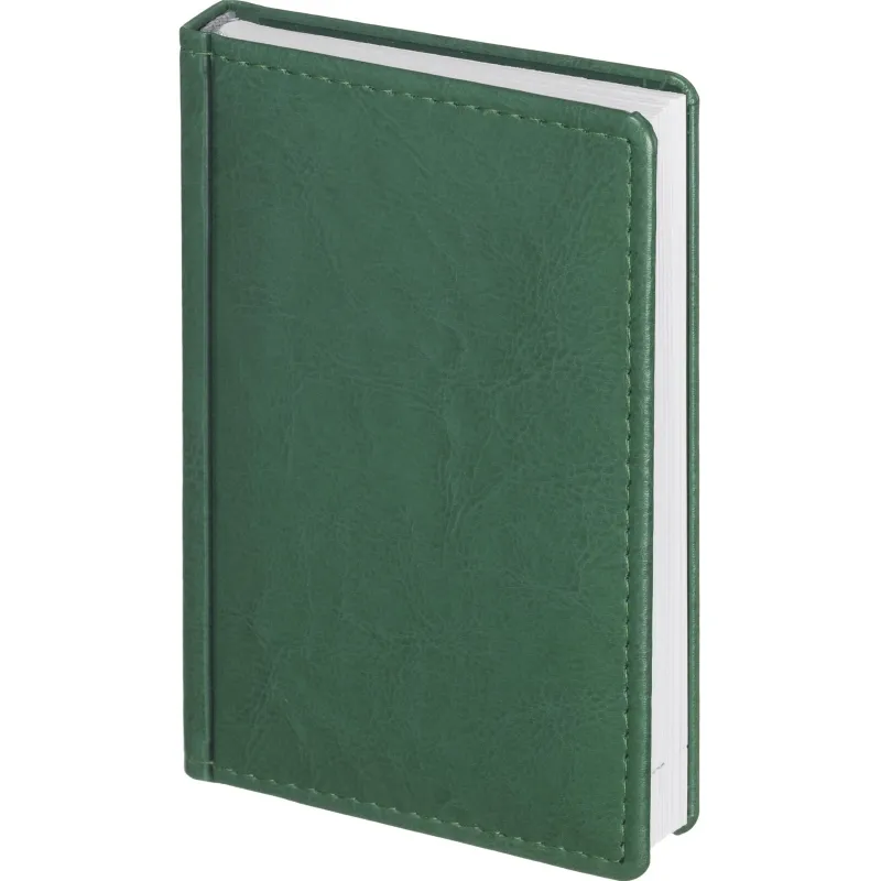 Ежедневник датированный 2026, зеленый,А6, 100х150 мм,336 стр,Agenda - фото 1