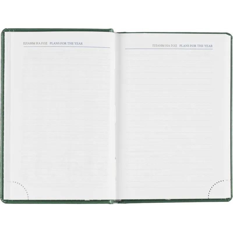 Ежедневник датированный 2026, зеленый,А6, 100х150 мм,336 стр,Agenda - фото 13