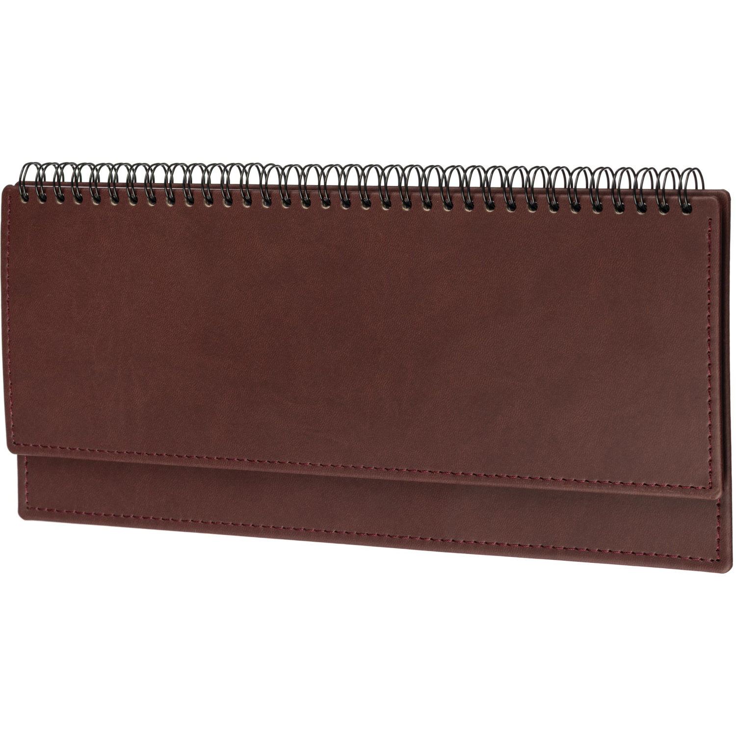 Планинг датированный 2026, бордо 303х150 мм, 120 стр, АТТАСНЕ Вива - фото 1