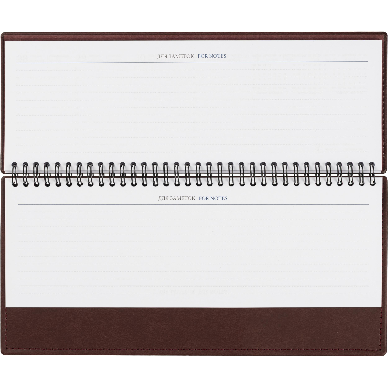 Планинг датированный 2026, бордо 303х150 мм, 120 стр, АТТАСНЕ Вива - фото 7