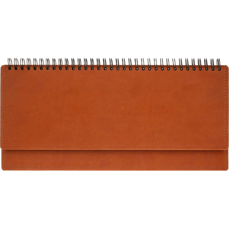 Планинг датированный 2026, коричнев 303х150 мм, 120 стр,АТТАСНЕ Вива - фото 3