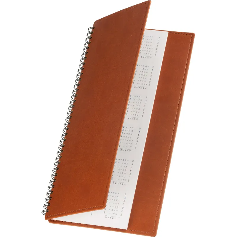 Планинг датированный 2026, коричнев 303х150 мм, 120 стр,АТТАСНЕ Вива - фото 5