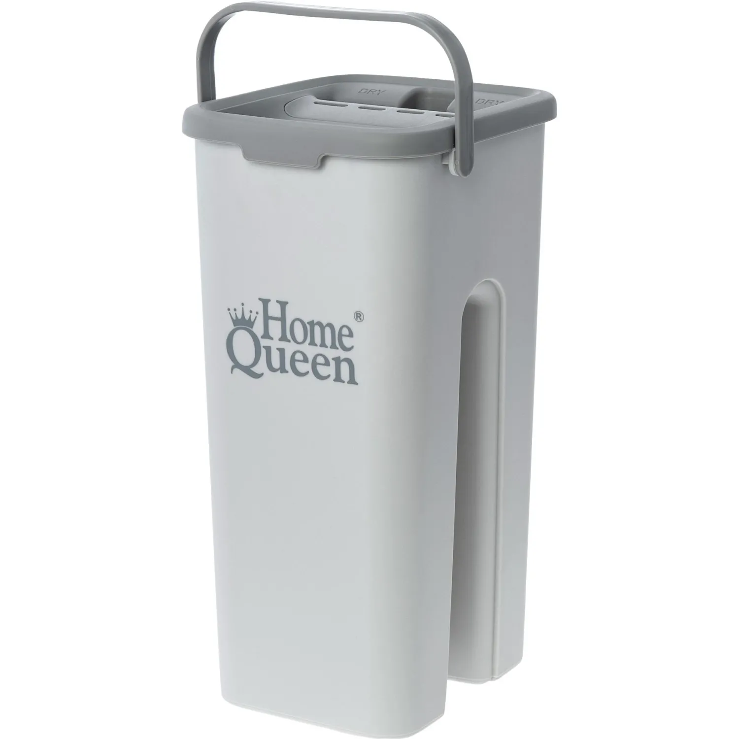Набор для уборки швабра плокая с ведром для отжима Compact 2, Home Queen - фото 7