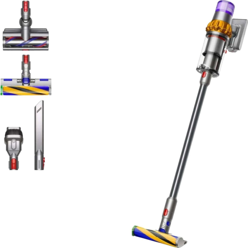 Пылесос Dyson V15 SV47 Detect Absolute UK, вертикальный - фото 3