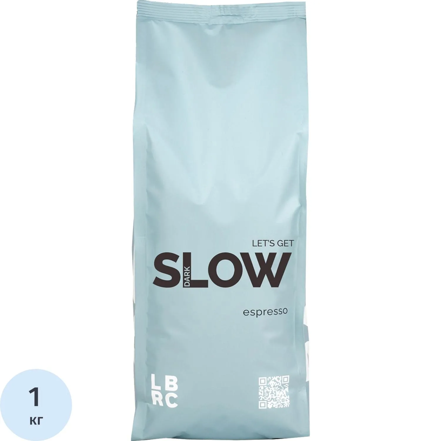 Кофе в зернах Lazy Barista Slow, жареный, смесь арабики робусты, 1 кг - фото 1