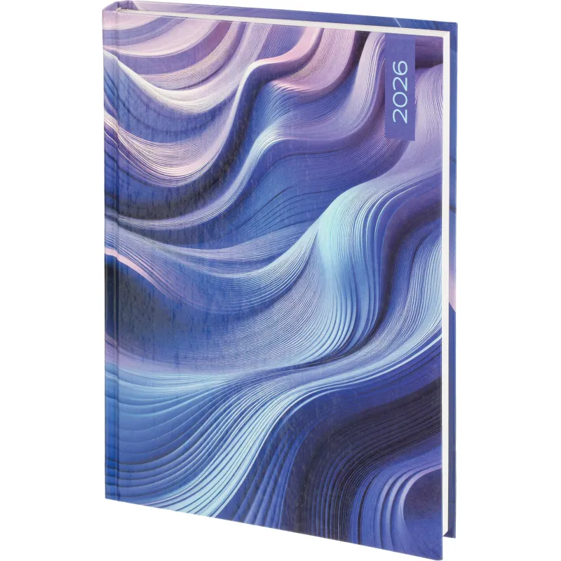 Ежедневник датированный 2026 Выбор есть, А5, 160л, 7БЦ, Wave - фото 1