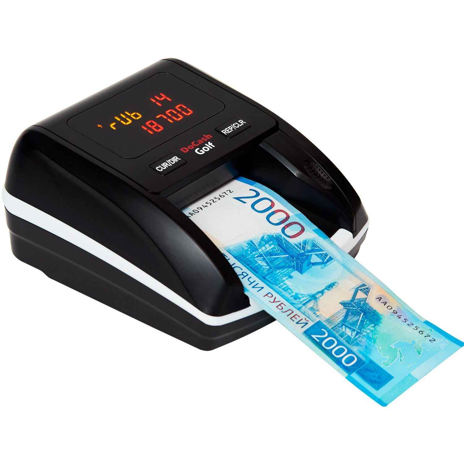 Детектор банкнот (валют) DoCash Golf V , автоматический (с АКБ)  - фото 7