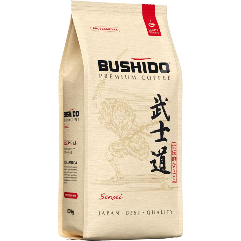 Кофе в зёрнах Bushido Sensei 1кг - фото 4