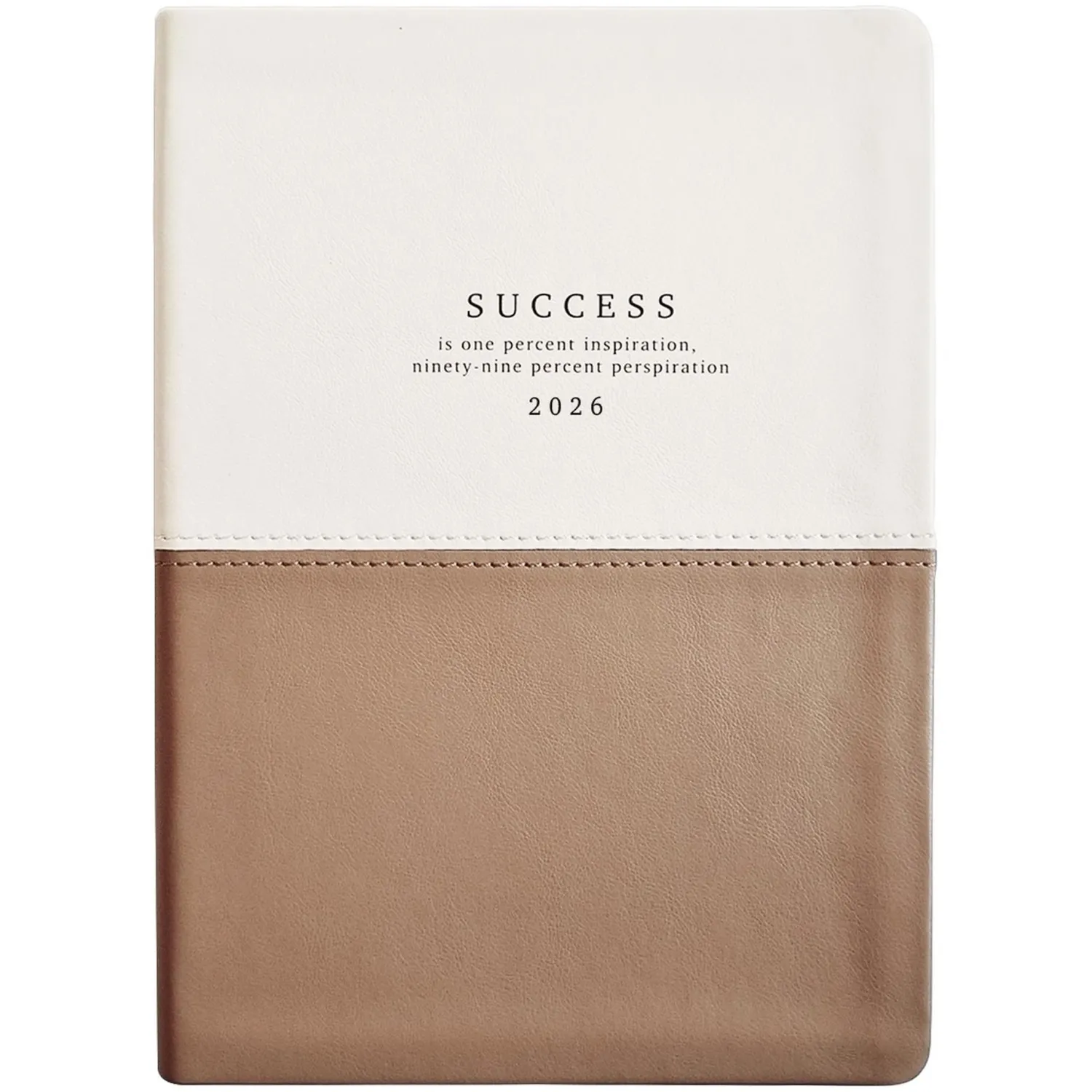 Ежедневник датированный 2026 IF 14х20см 176л, мягк Success I1719/wh-beige - фото 2