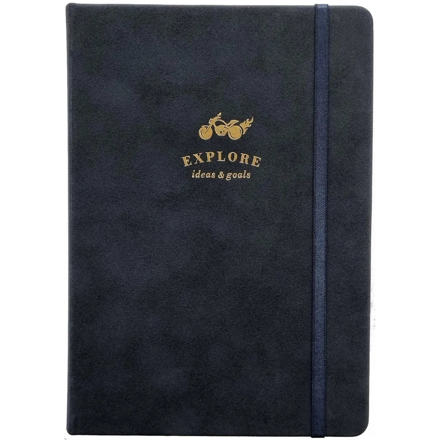 Ежедневник датированный 2026 IF 14х20см 176л, тв, с рез, Explore I1715/blue - фото 1