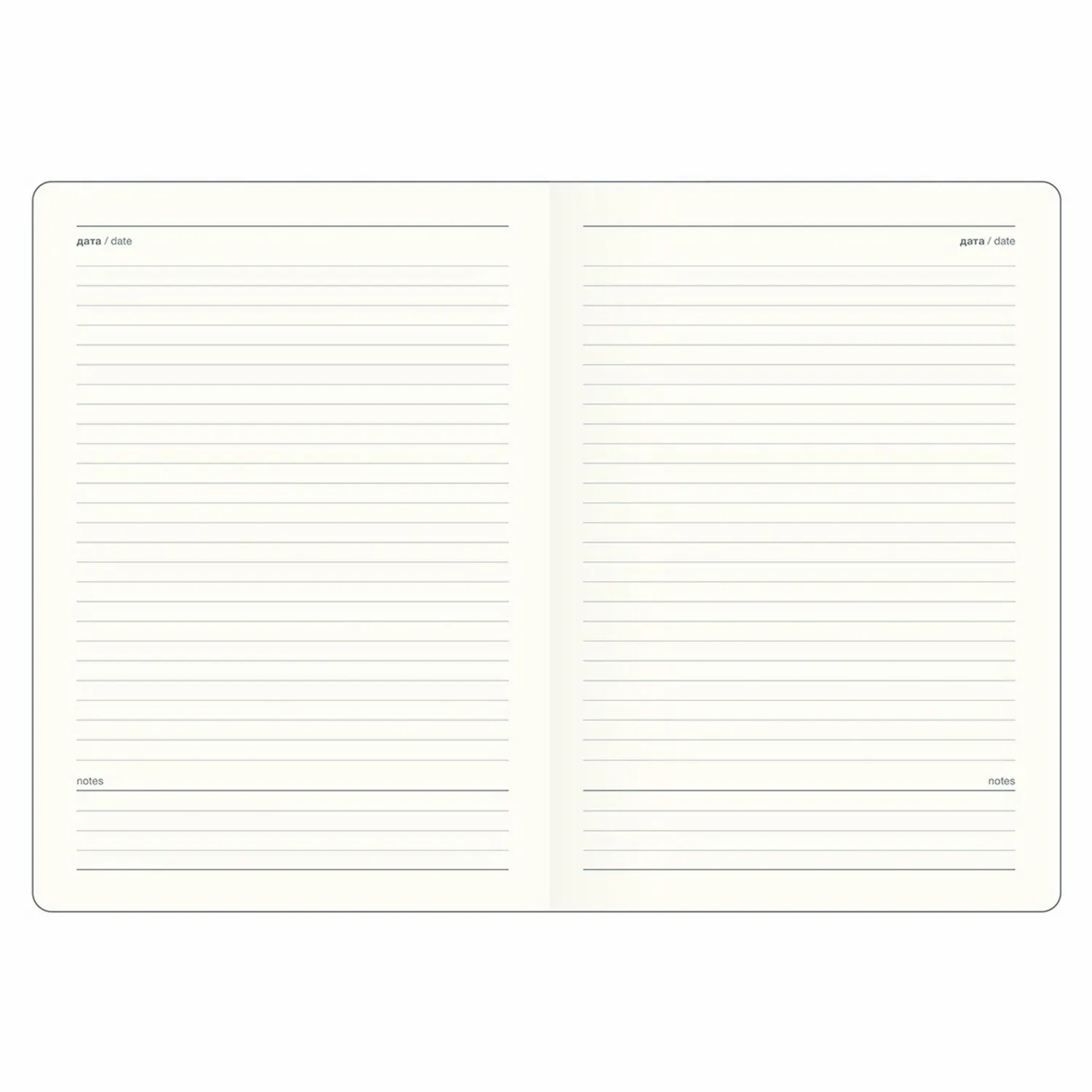 Ежедневник недатированный IF 14х20см 160л, съемн,обл, Grunge I1188/black - фото 7