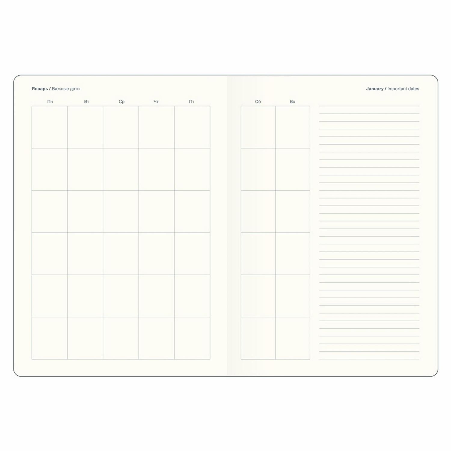 Ежедневник недатированный IF 14х20см 192 стр, твердый, Diary, I1660/black - фото 4