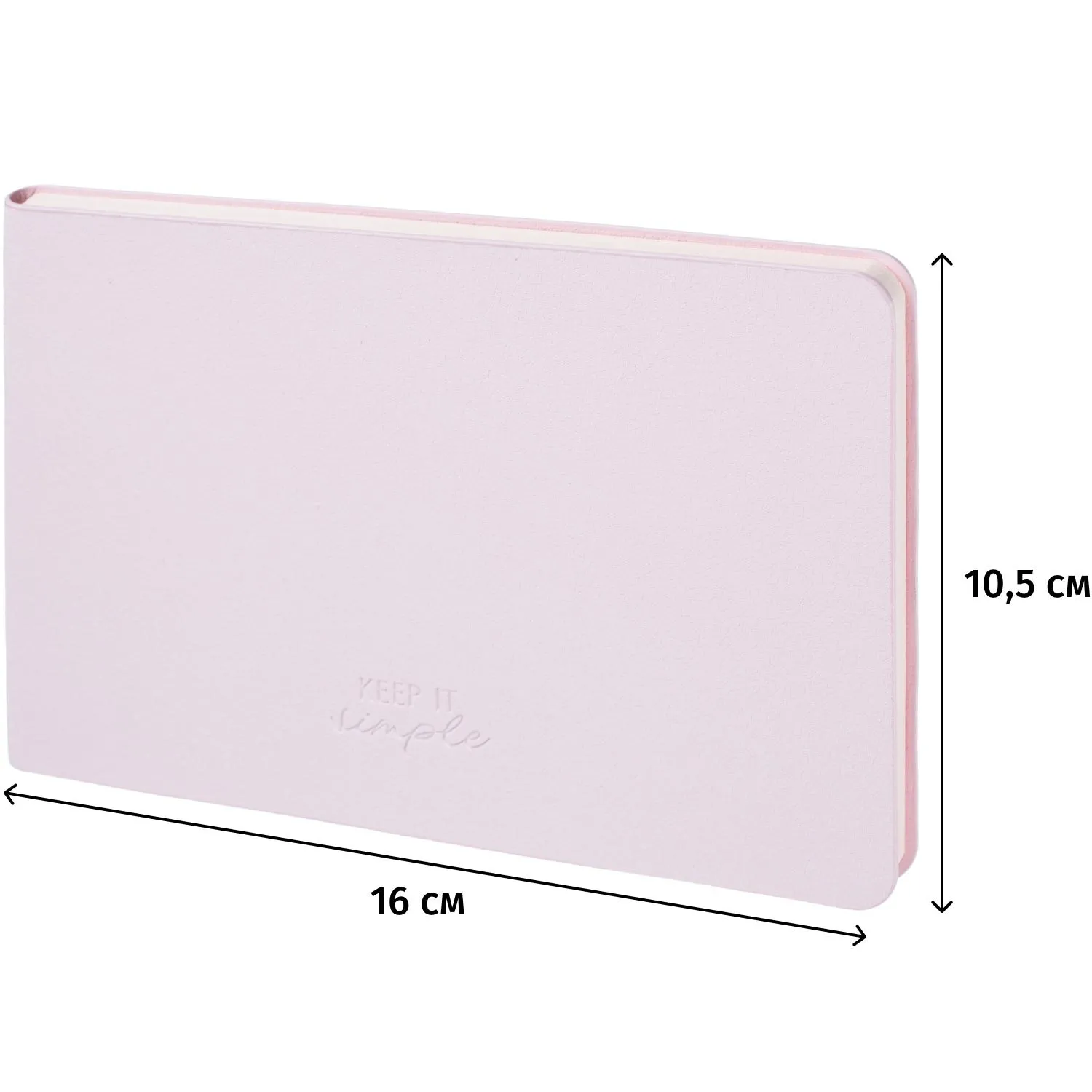 Еженедельник датированный 2026 IF 16х105см 64л, мягкий, Candy I1812/pink - фото 13