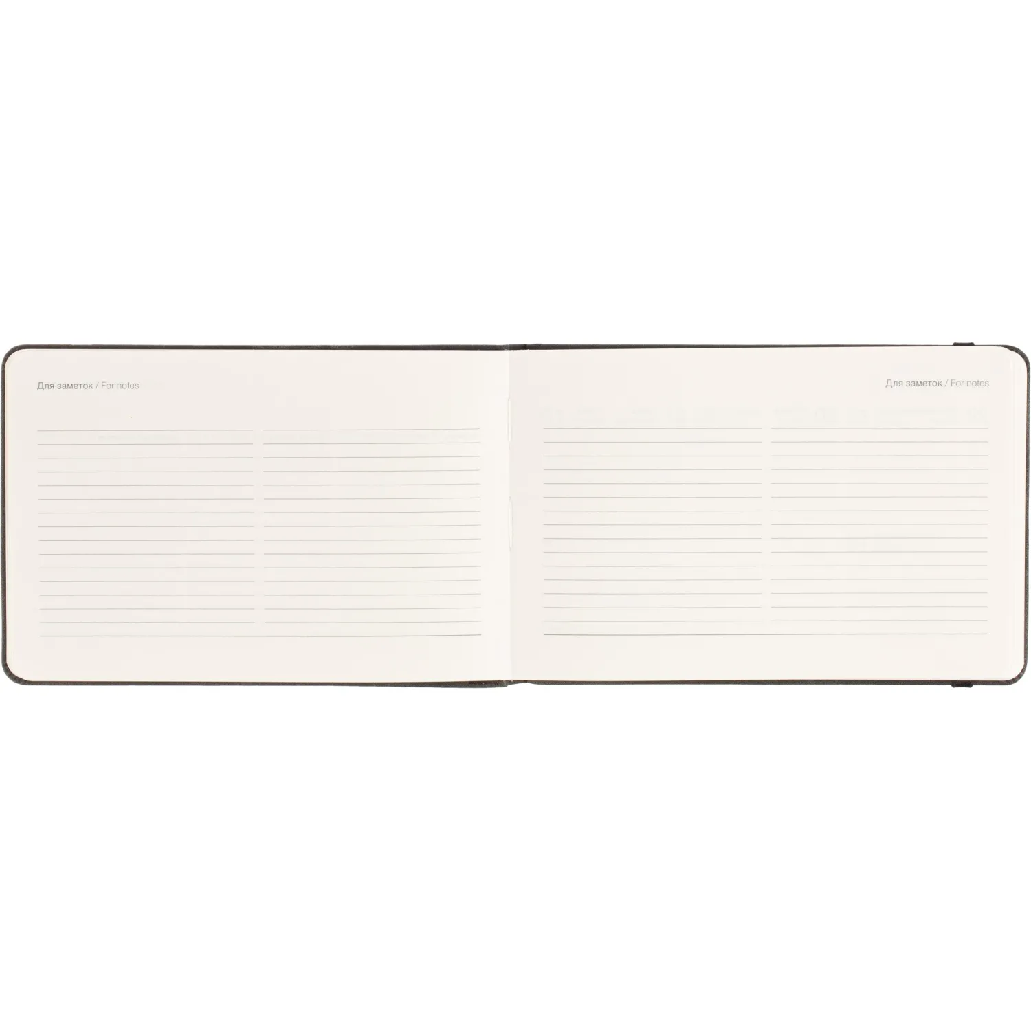 Еженедельник датированный 2026 IF 16х105см 64л, тв с рез, Grace I1803/black - фото 9