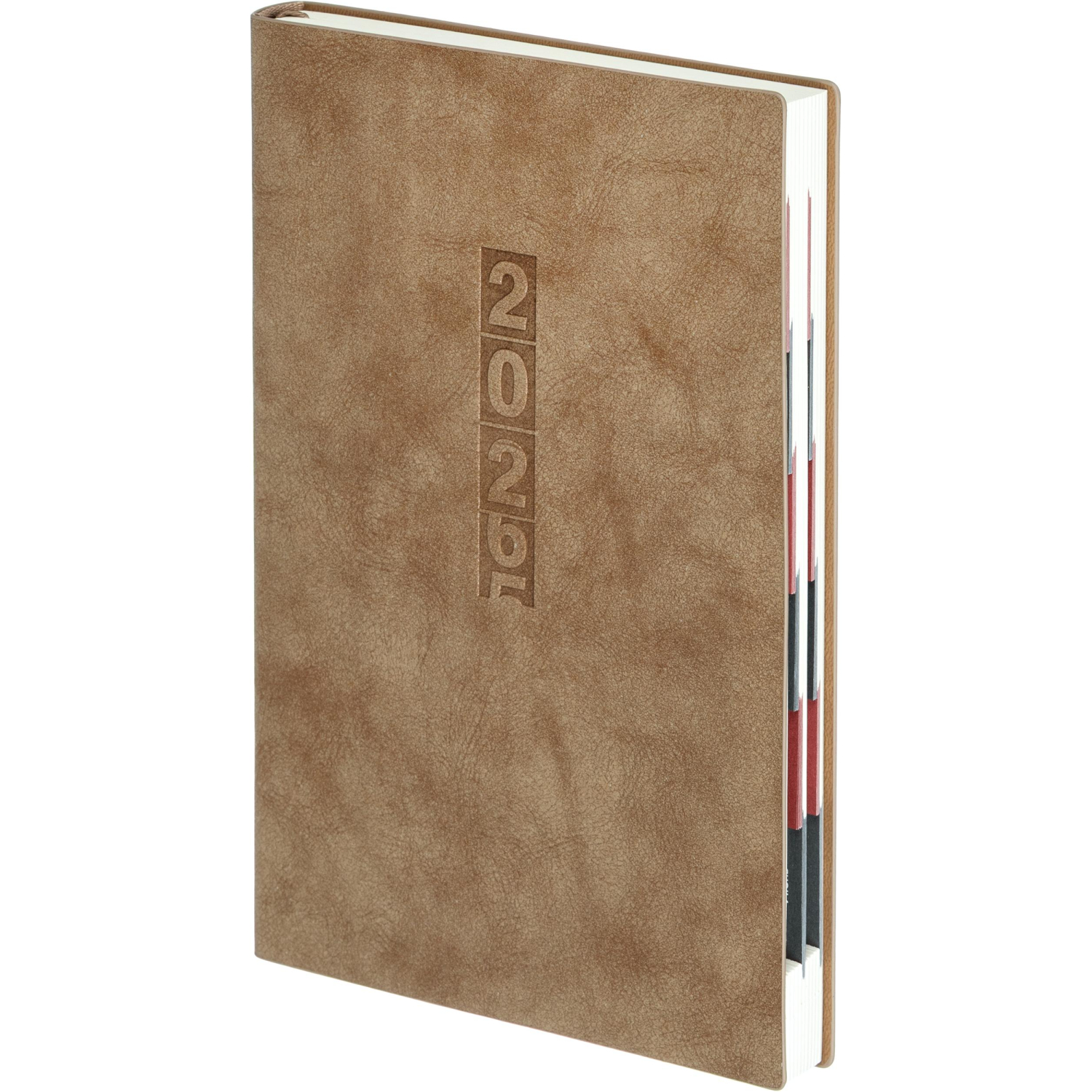Ежедневник датированный 2026 ESCALADA А5 (146x211мм), 176л, бежевый 70270 - фото 1