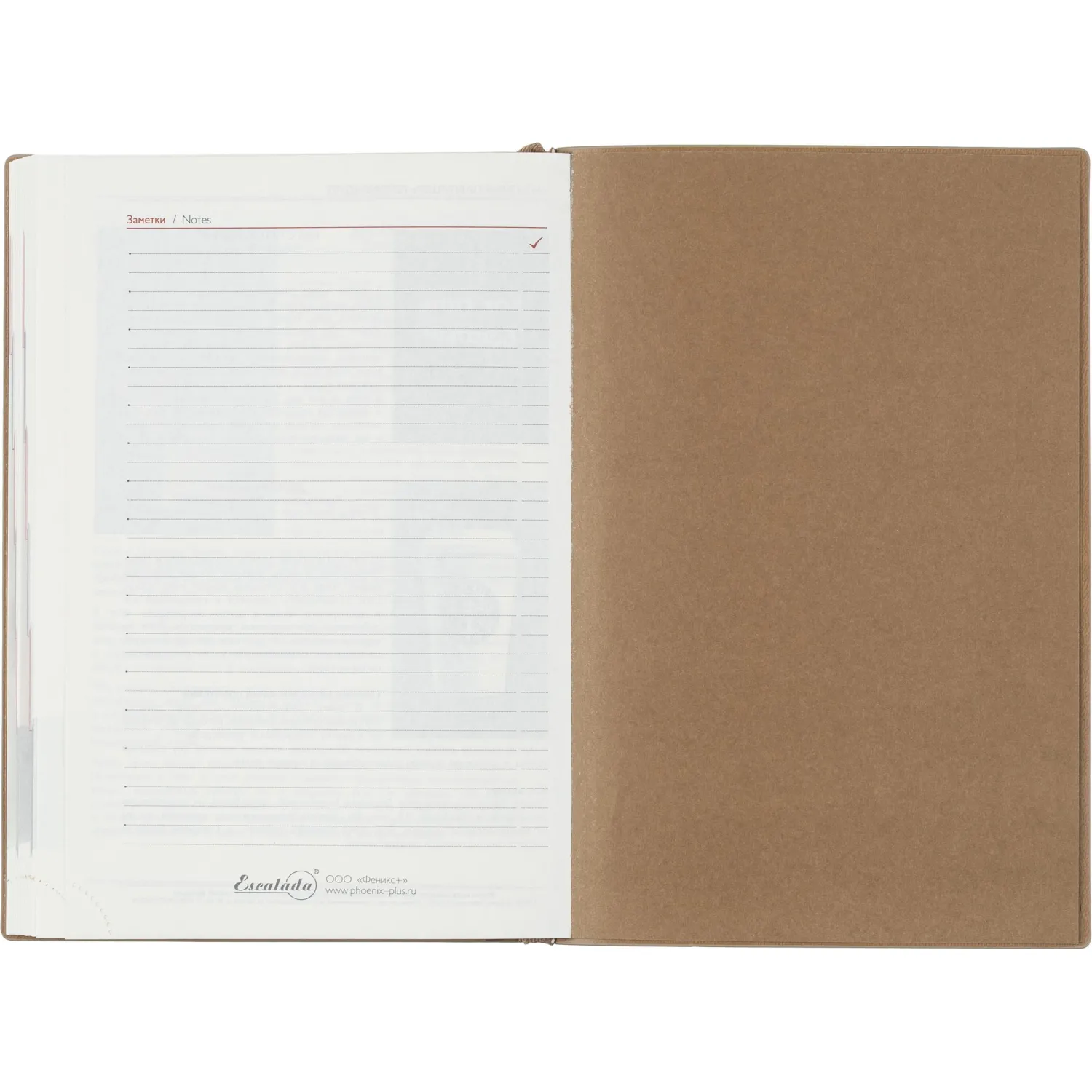 Ежедневник датированный 2026 ESCALADA А5 (146x211мм), 176л, бежевый 70270 - фото 15