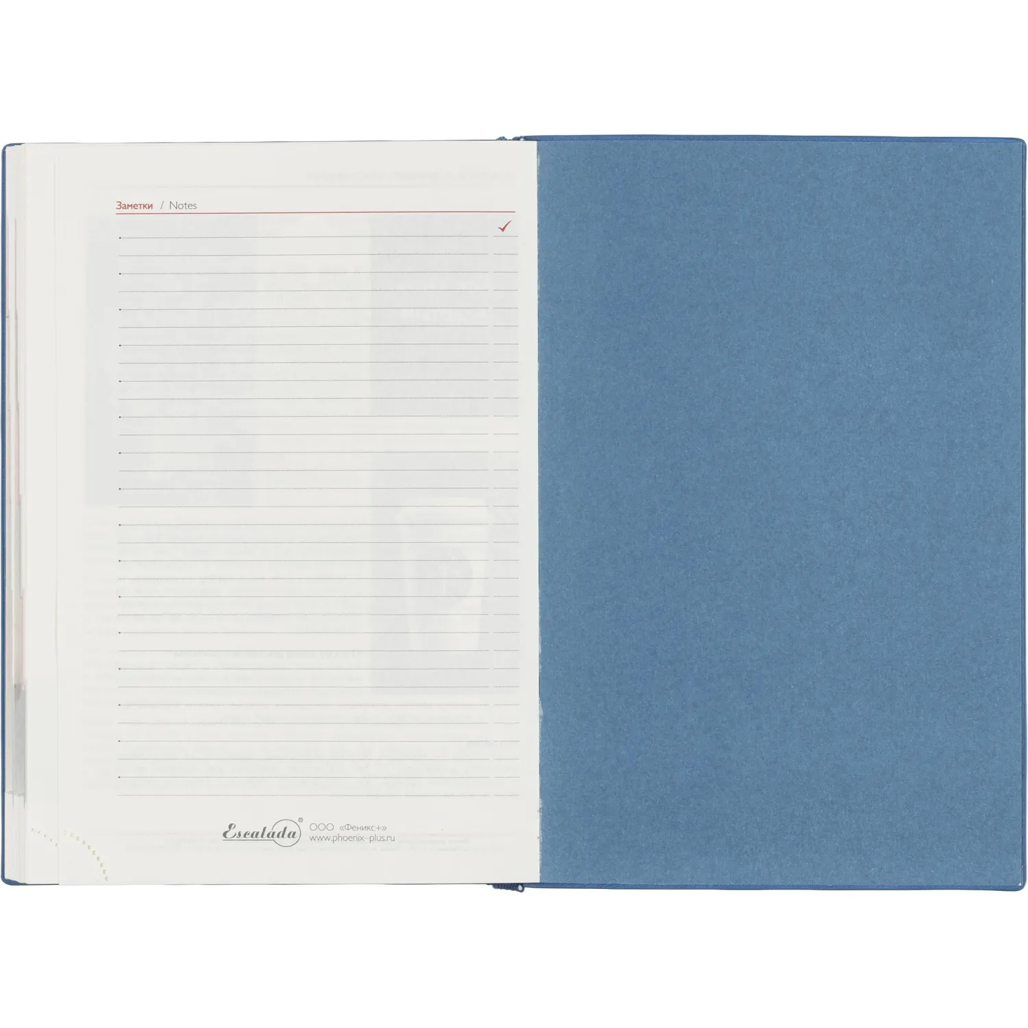 Ежедневник датированный 2026 ESCALADA А5 (146x211мм), 176л, голубой 70271 - фото 15