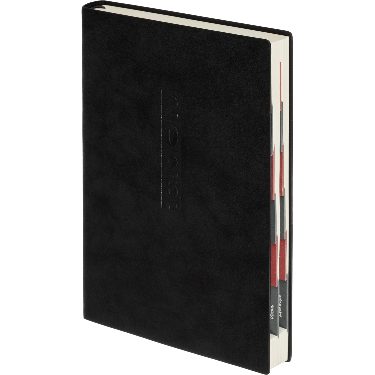 Ежедневник датированный 2026 ESCALADA А6+ (126х174мм), 176л, черный 70297 - фото 1