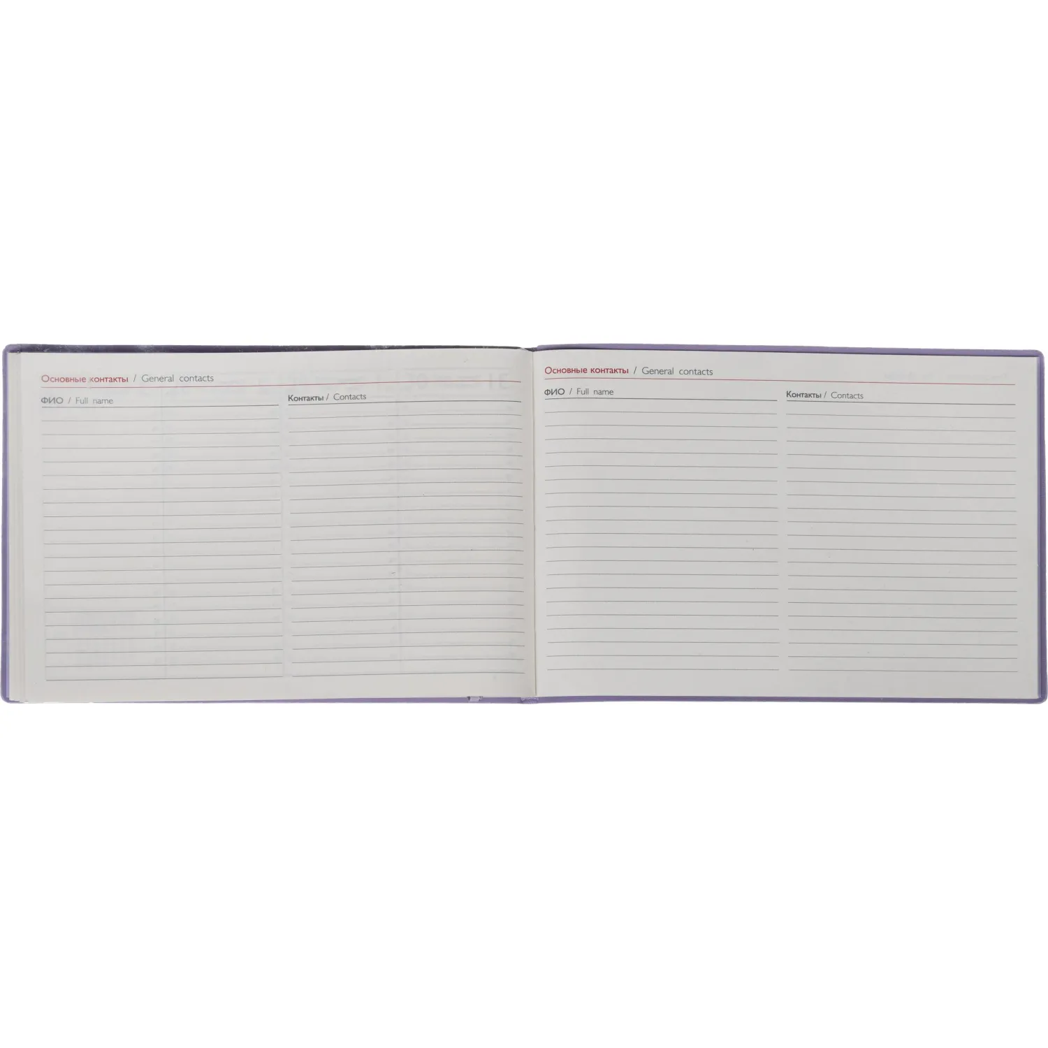Еженедельник датированный 2026 ESCALADA 181х127мм, 64л, сиреневый 70344 - фото 11