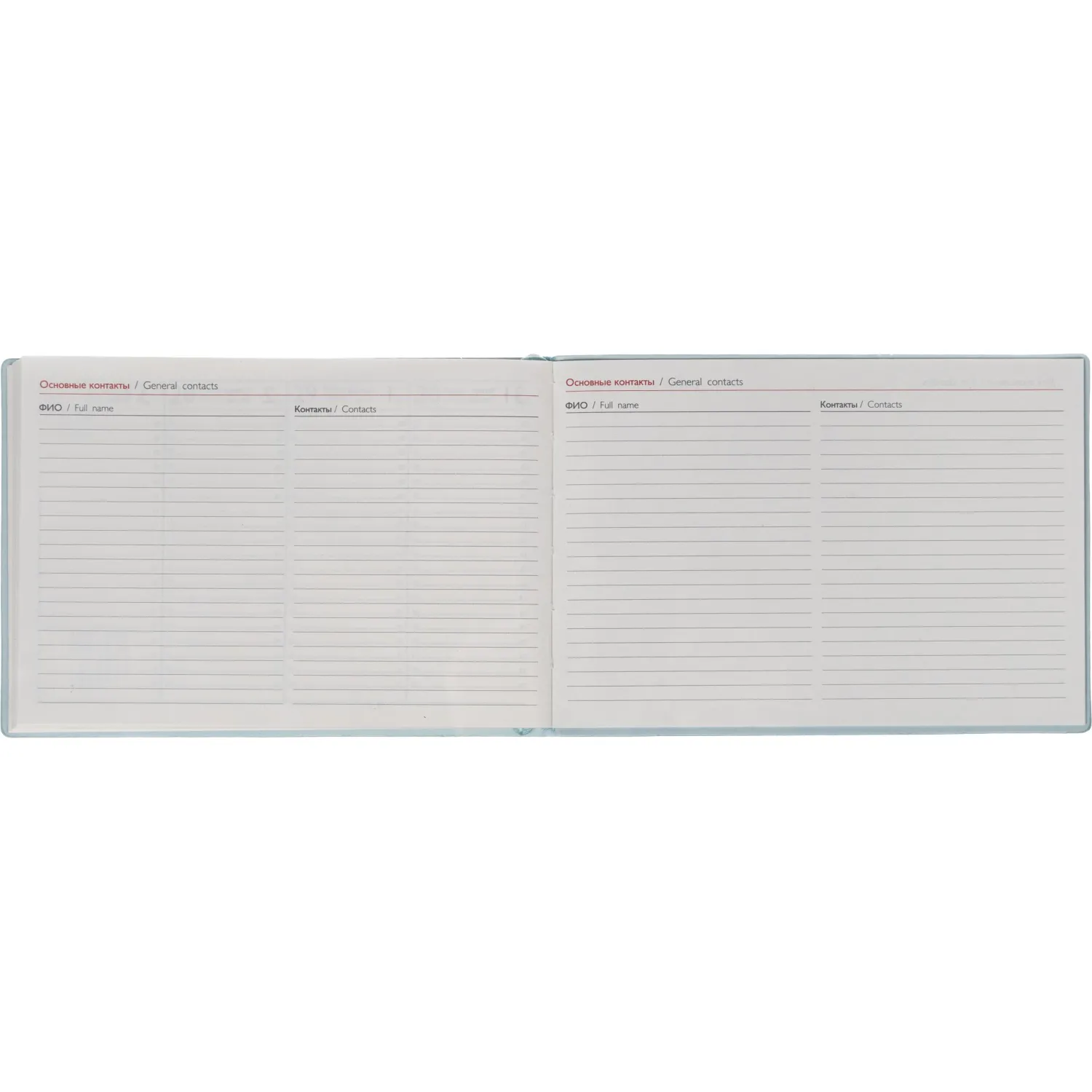 Еженедельник датированный 2026 ESCALADA 181х127мм, 64л, мятный 70345 - фото 11