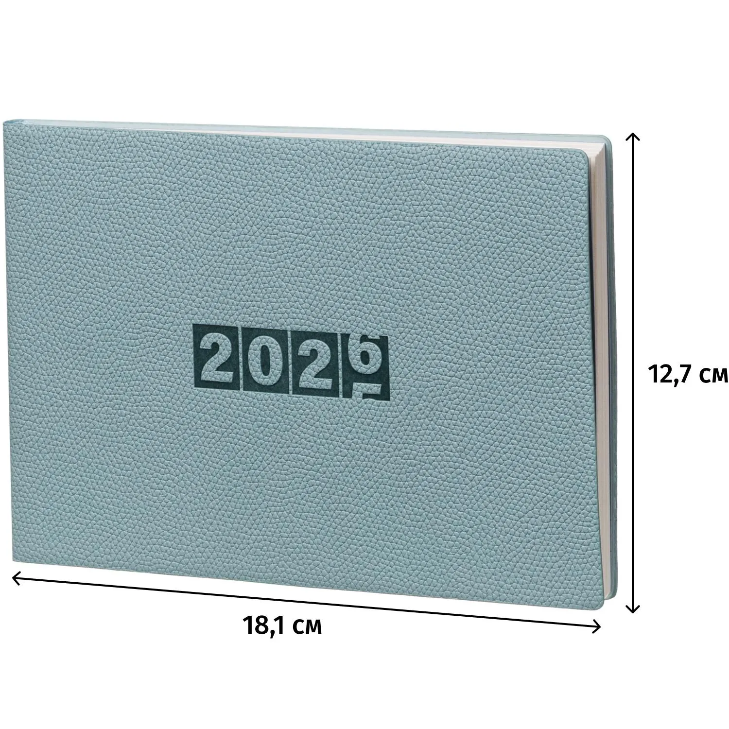 Еженедельник датированный 2026 ESCALADA 181х127мм, 64л, мятный 70345 - фото 14