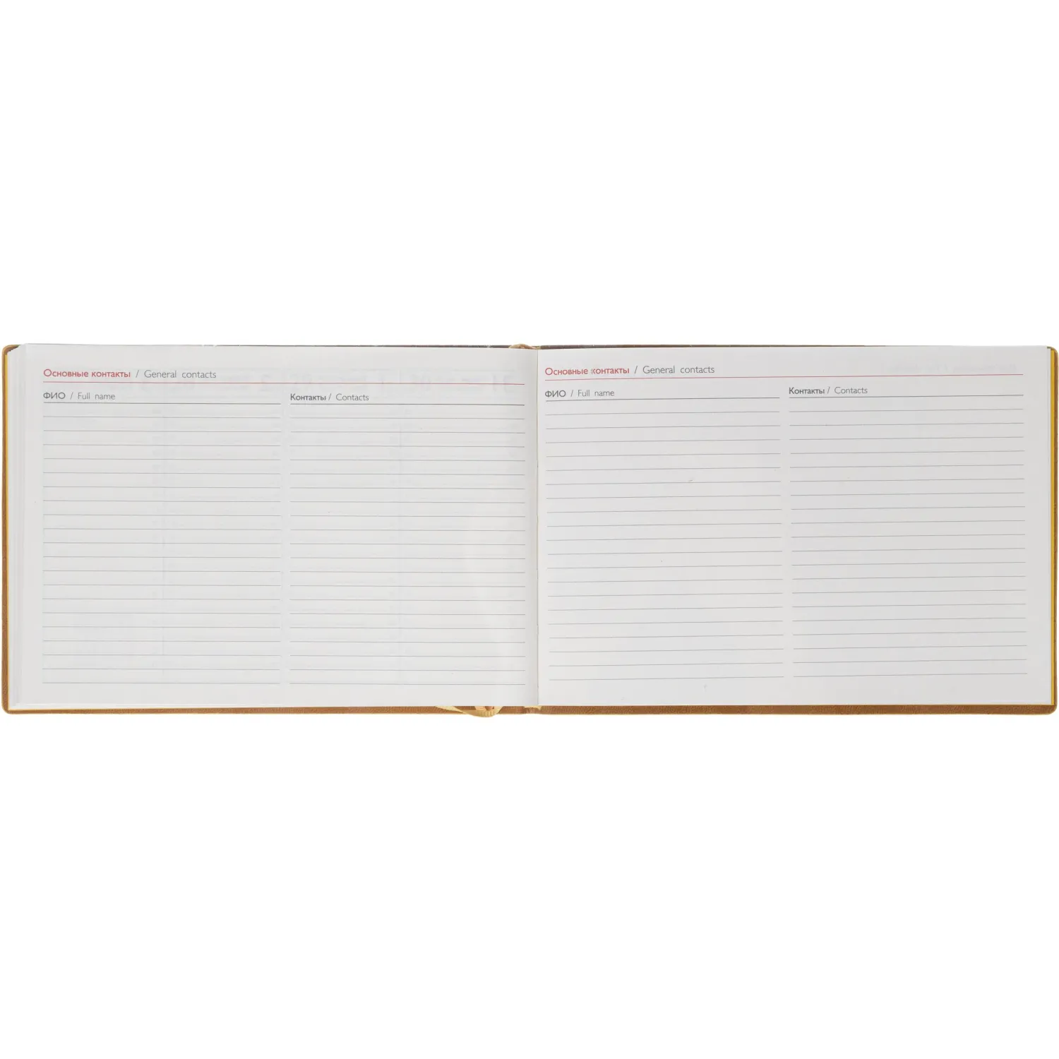 Еженедельник датированный 2026 ESCALADA 181х127мм, 64л, горчичный 70346 - фото 11