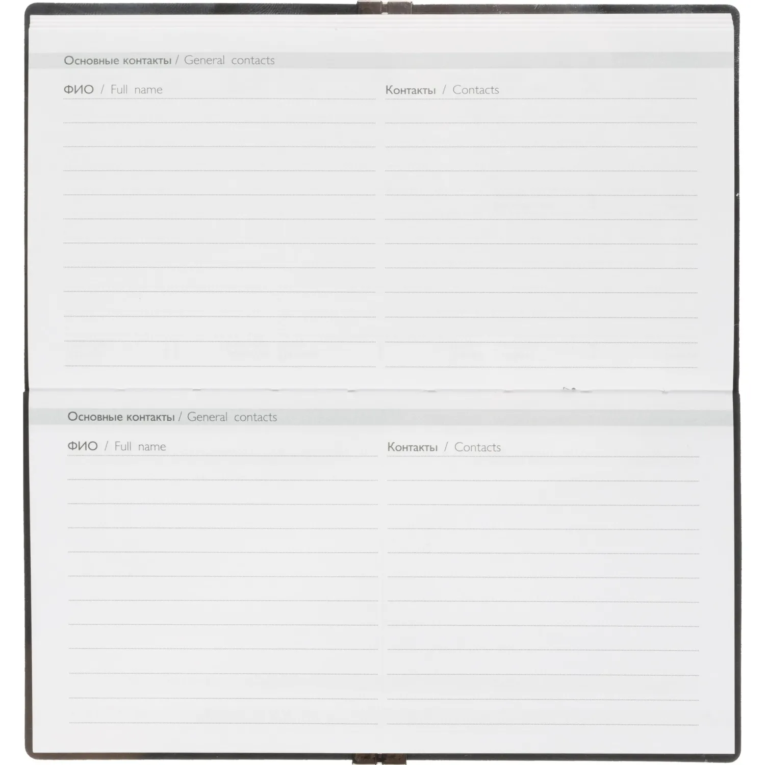 Еженедельник датированный 2026 ESCALADA 175х95мм, 64л, черный 70392 - фото 11