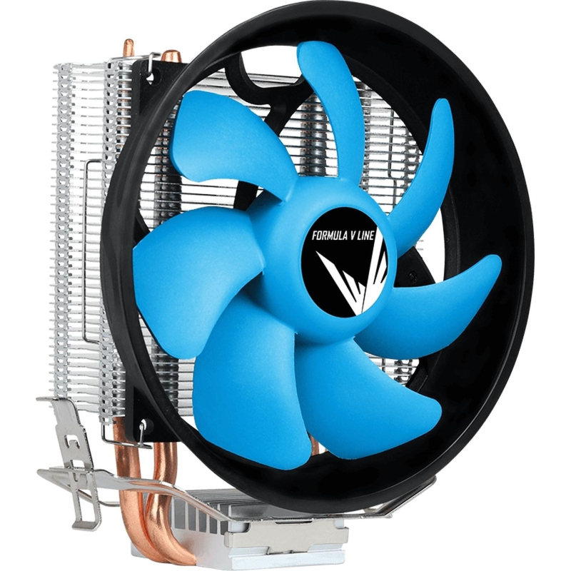 Кулер Formula AC Verkho Plus Soc-AM5/AM4/1200/1700/1851 черный/синий 4-pin - фото 1
