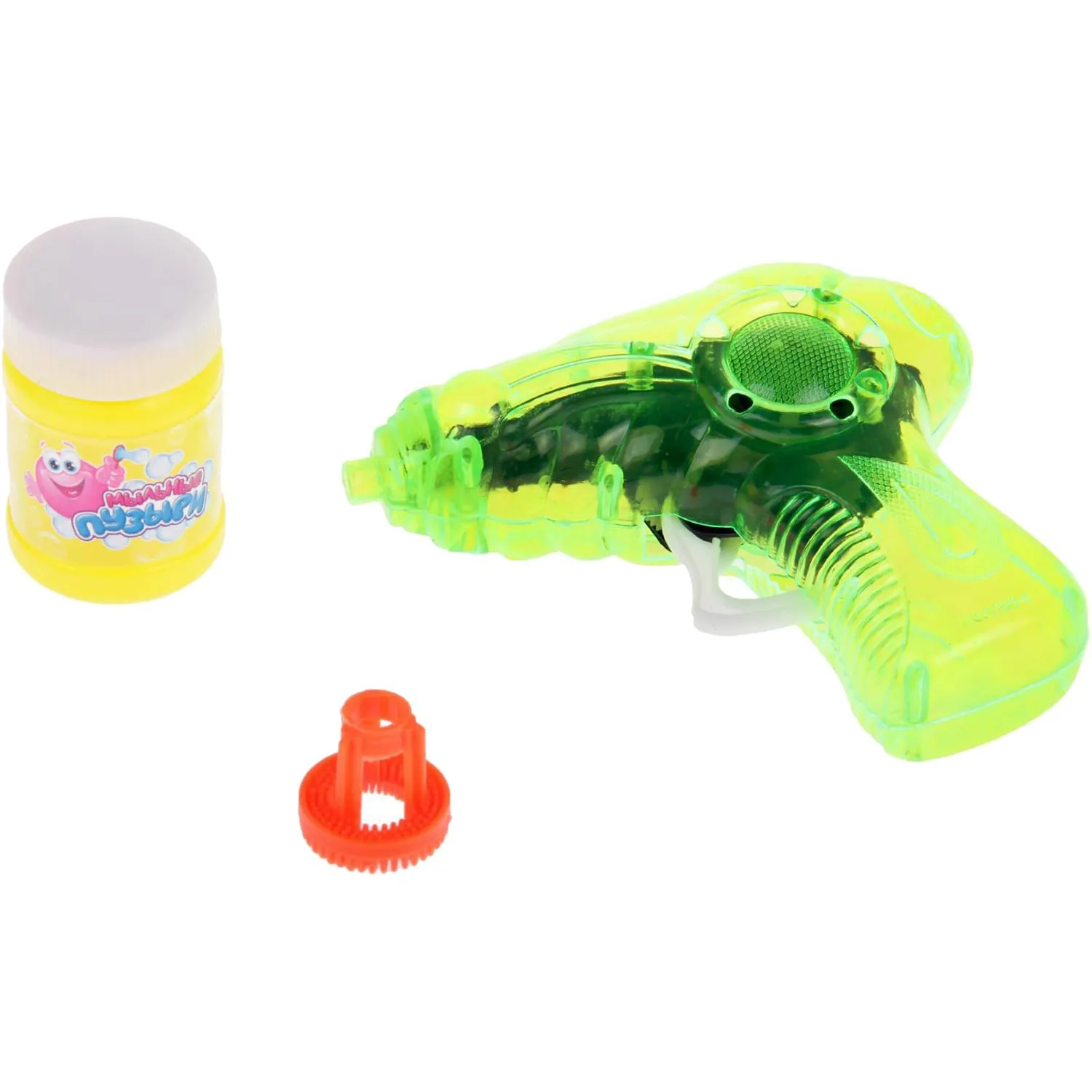 Мыльные пузыри Funny toys прозрачный пистолет МИКС 728874 - фото 8