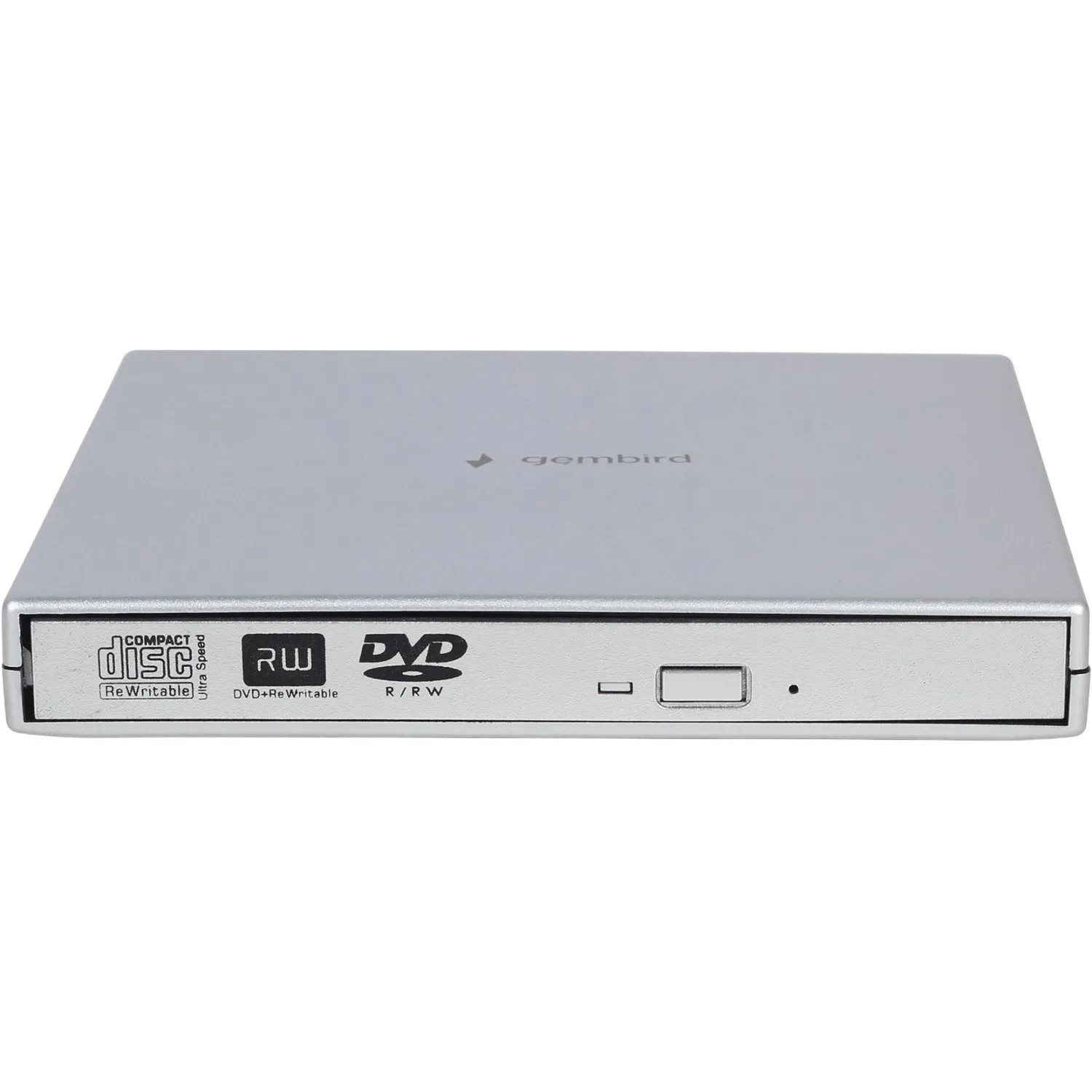 Привод внешний Gembird DVD-USB-02-SV CD/DVD USB 2.0, пластик, серебристый - фото 3