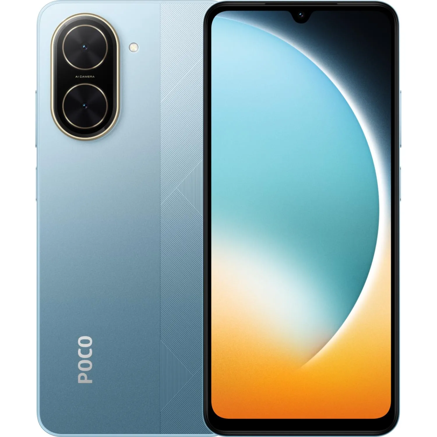 Смартфон POCO C71 RU 4+128 Blue - фото 5