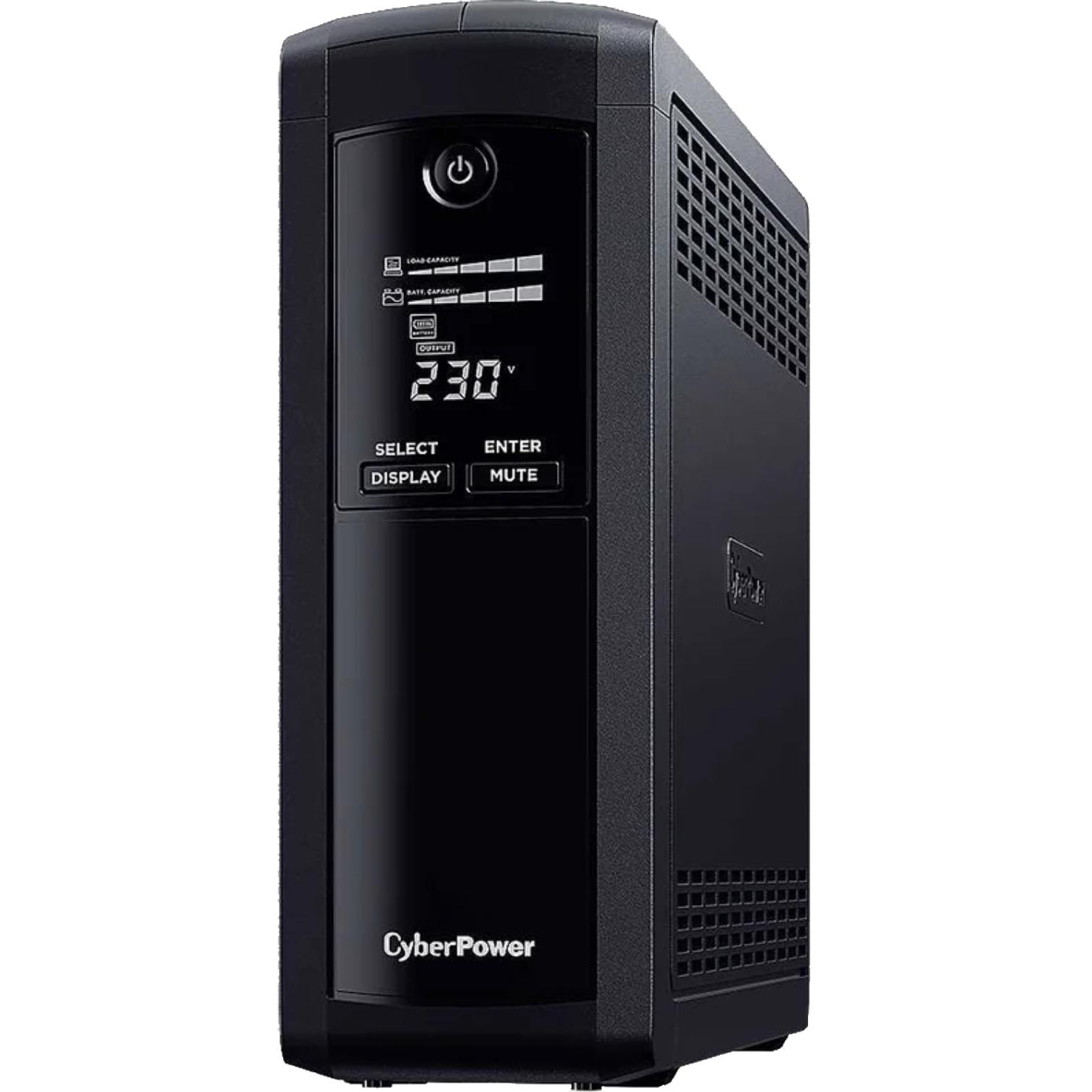 ИБП CyberPower VP1200ELCD лин.-инт., Tower, 1200Ва/720Вт USB(4 + 1 EURO) - фото 2