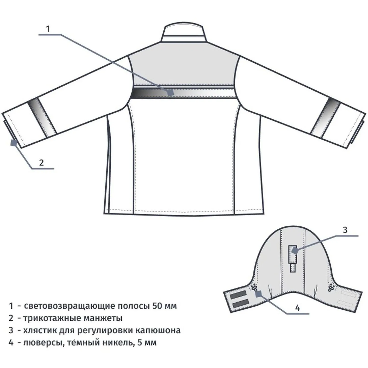 Куртка зим жен з46 сер/крас 88-92/182-188 - фото 22
