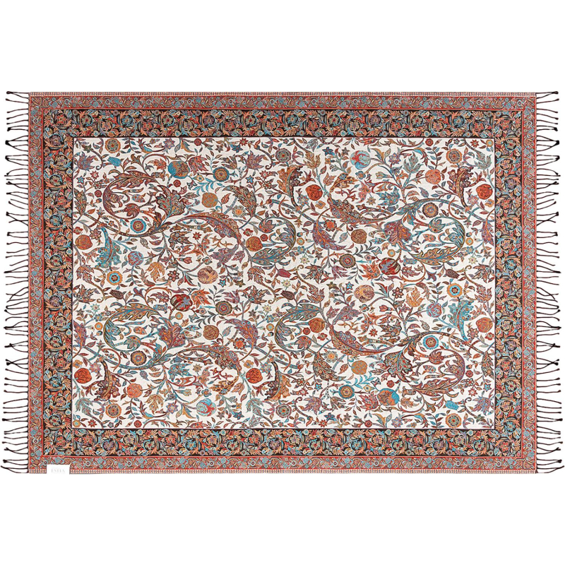 Плед хлопковый Рафаэлла хлопок, шерсть,130х170 - фото 3