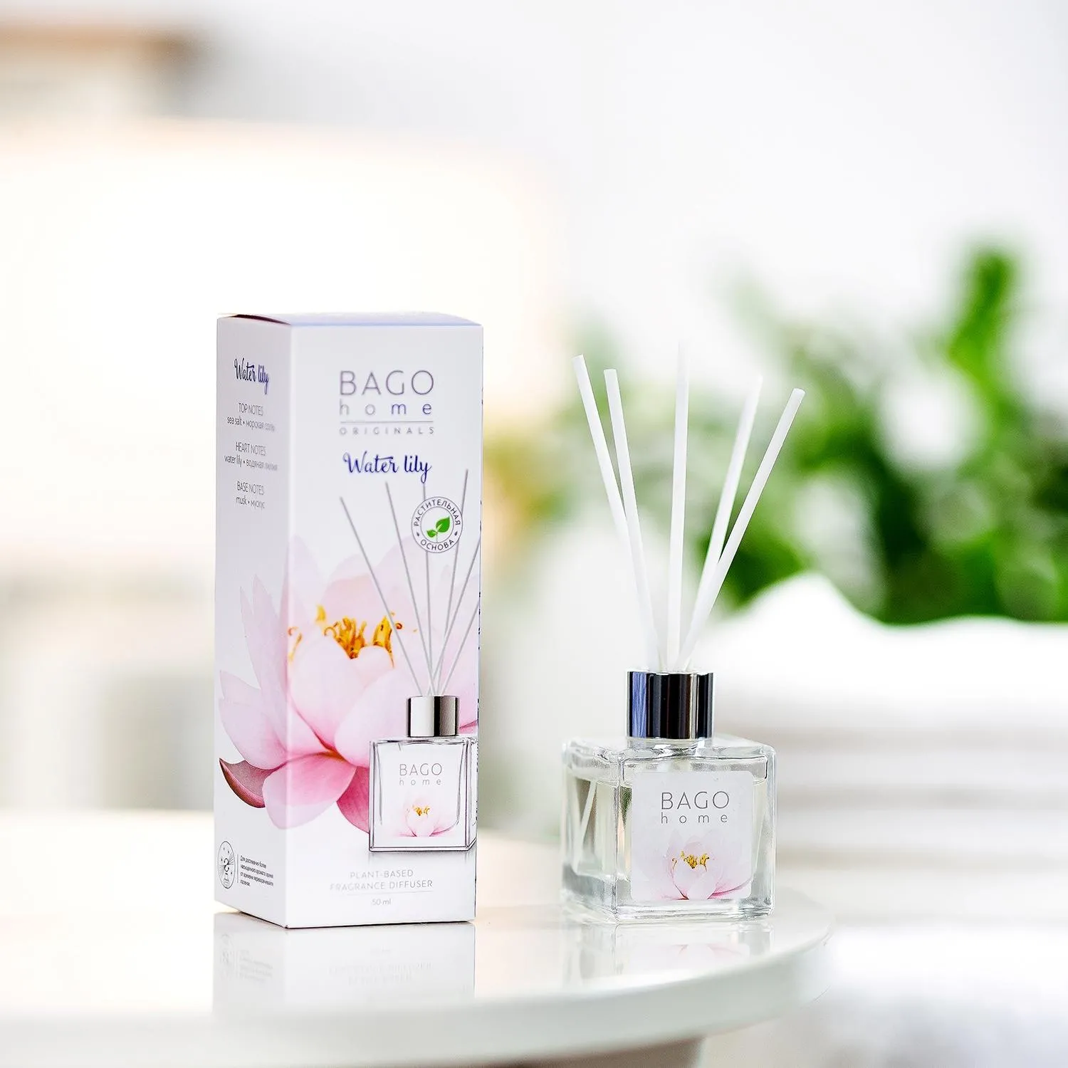 Аромадиффузор Водяная лилия мини-дифф. 50 мл., BGH0616 - фото 6