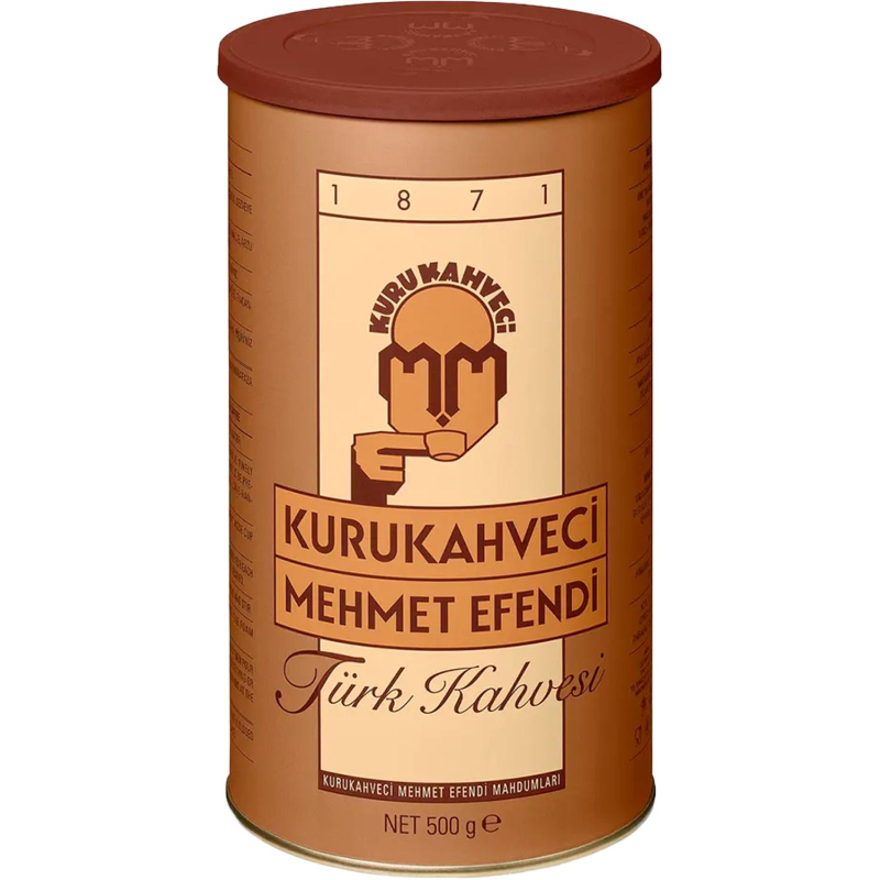 Кофе молотый Kurukahveci Mehmet Efendi турецкий ж/б 500г - фото 1
