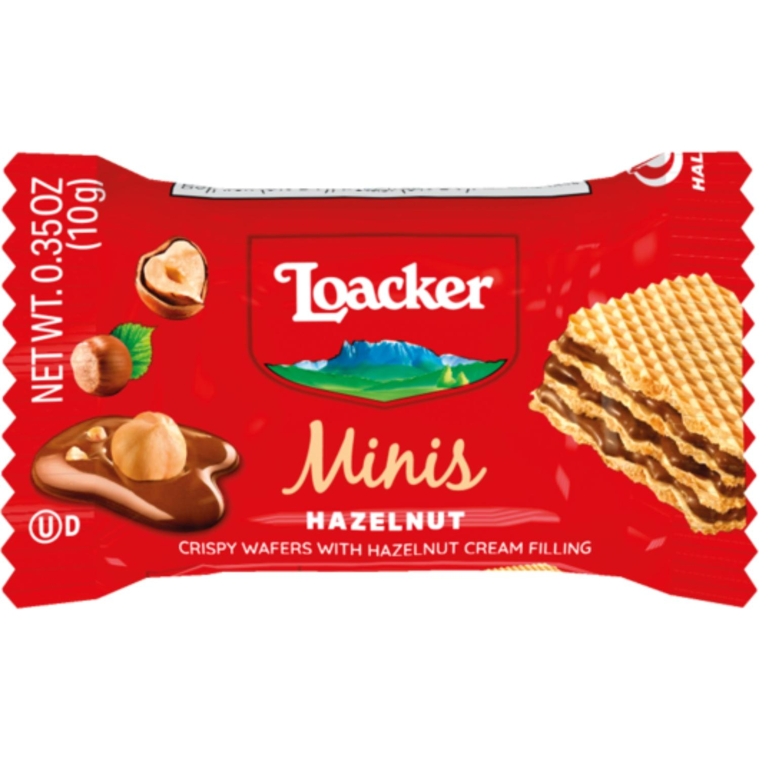 Вафли Loacker минис наполитанер 10гx200шт/уп - фото 2