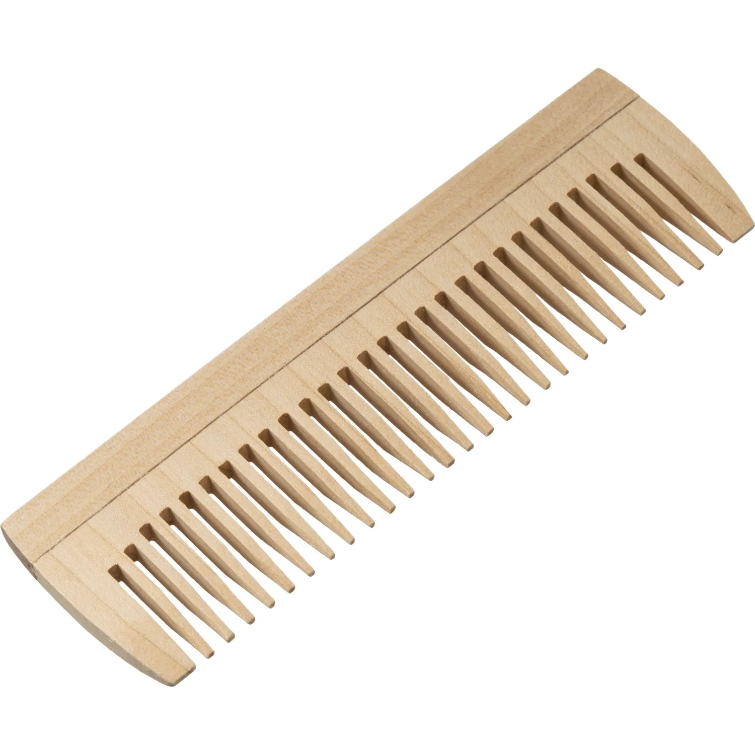 Расческа - гребень Lei, деревянный, без ручки, 27 зубьев - фото 2