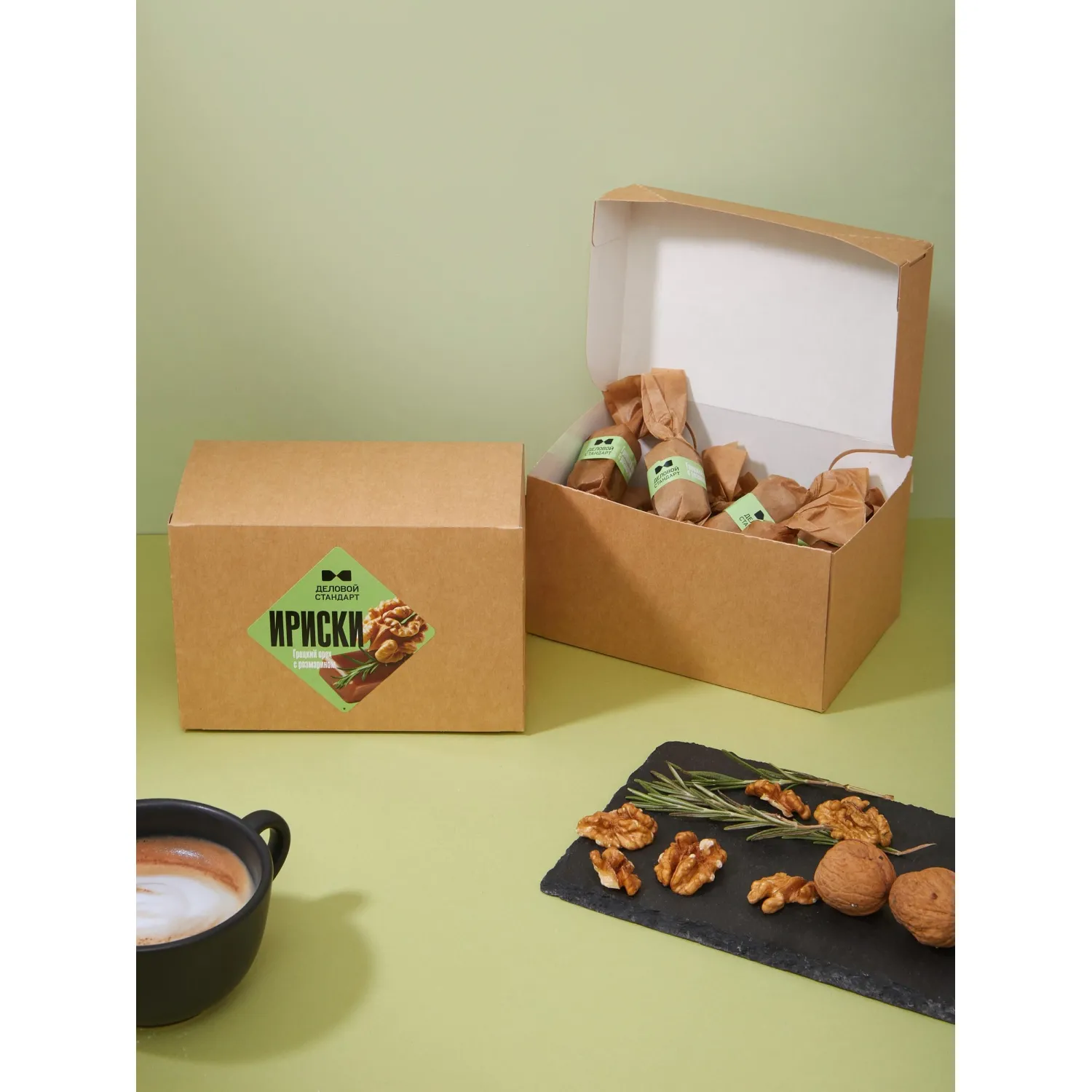 Ирис Деловой стандарт Грецкий орех с розмарином, 20гx15шт/уп - фото 10
