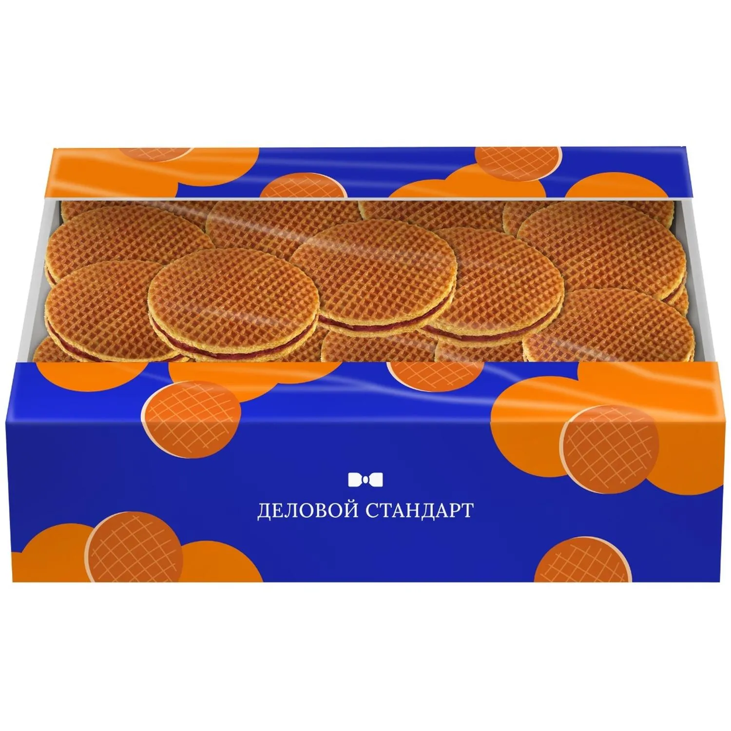 Вафли Деловой Стандарт мягкие с клубничной начинкой 770г - фото 2