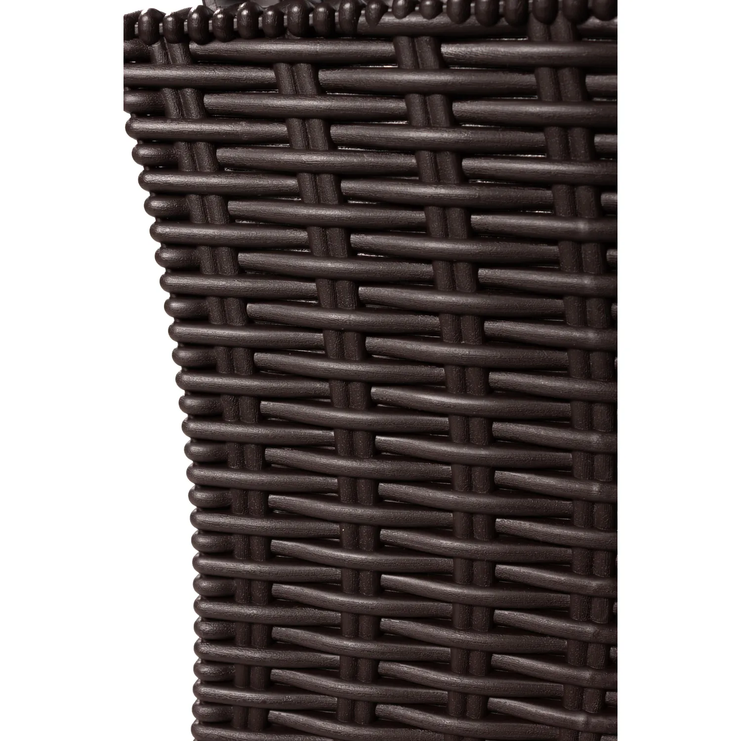 Диван TDT_двухместный садовый коричневый под ротанг - фото 7