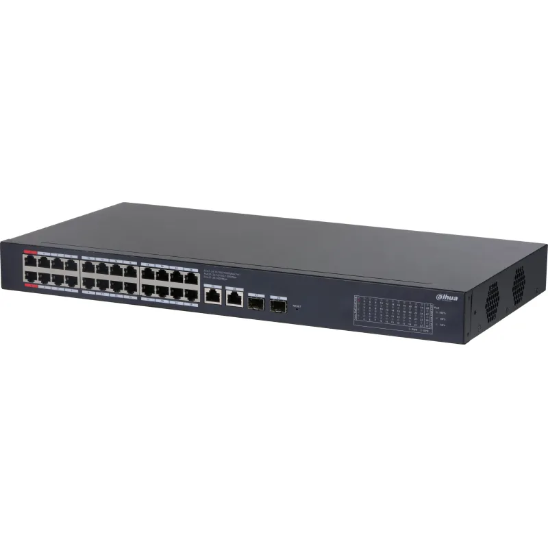 Коммутатор DAHUA DH-CS4228-24GT-240 24-порт,PoE,24xRJ45,uplink,240Вт - фото 1