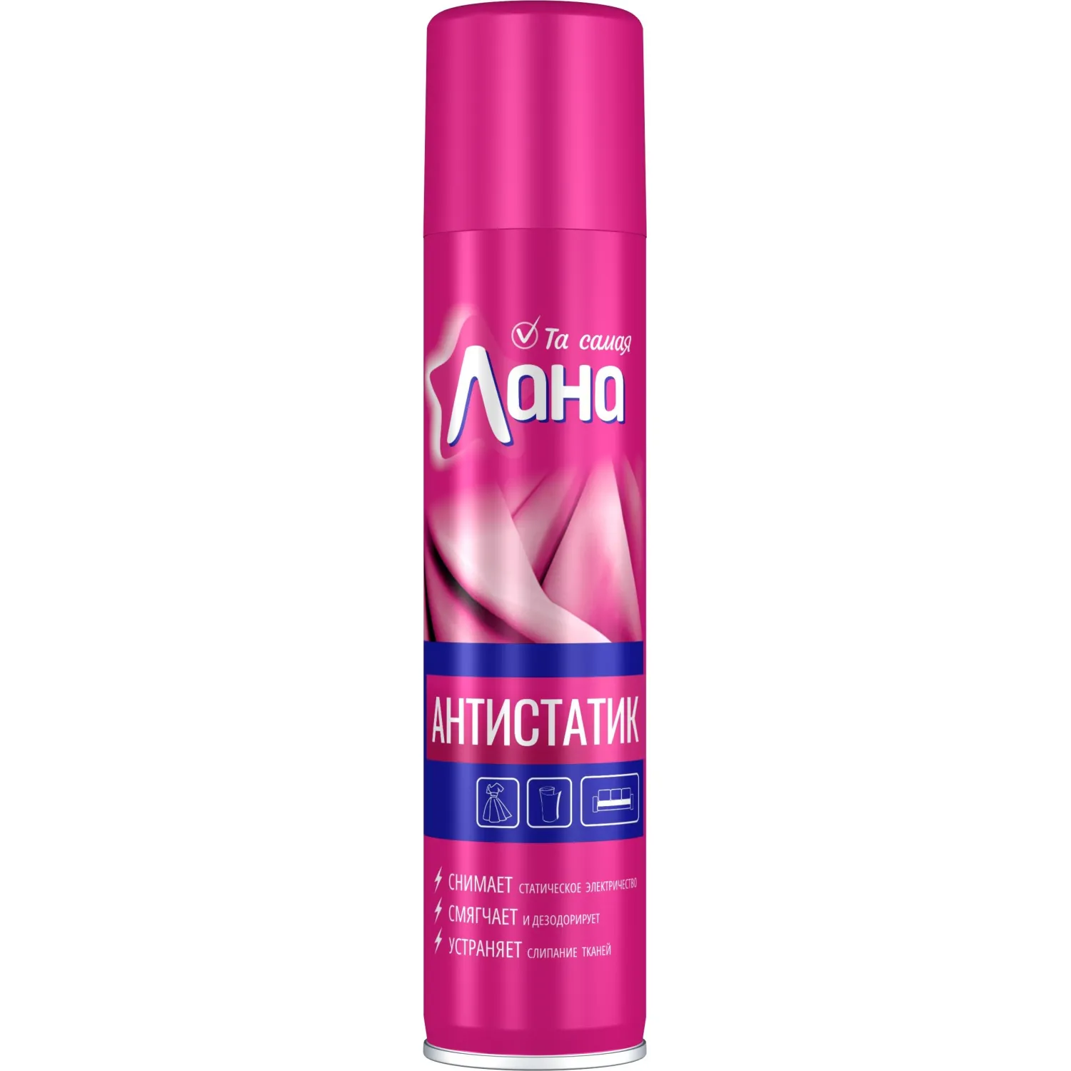 Антистатик Лана 3 в 1  180мл.,5-06.01.027.12/5-06.01.042.12 - фото 1