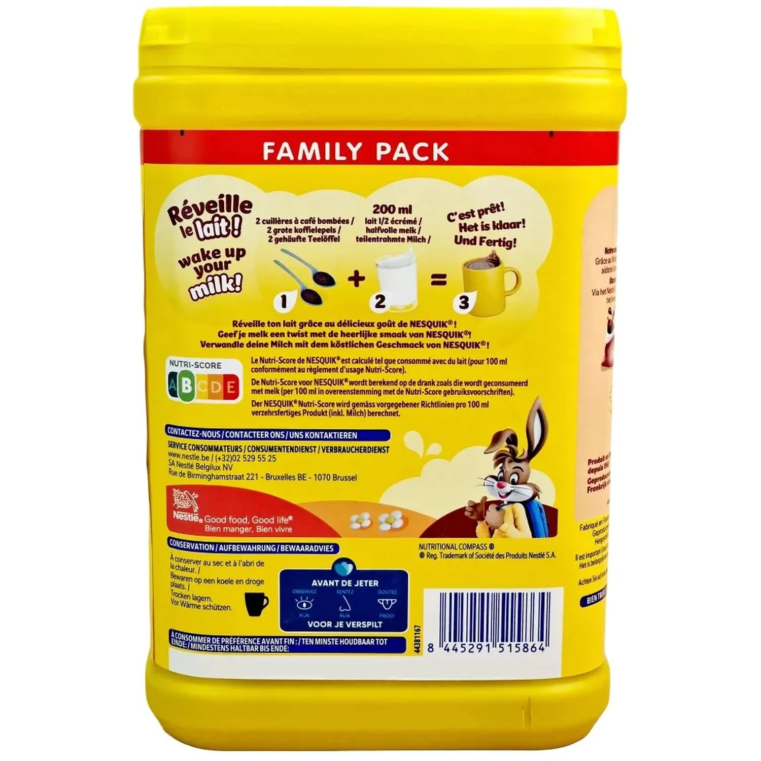 Какао напиток Nesquik 900г - фото 2