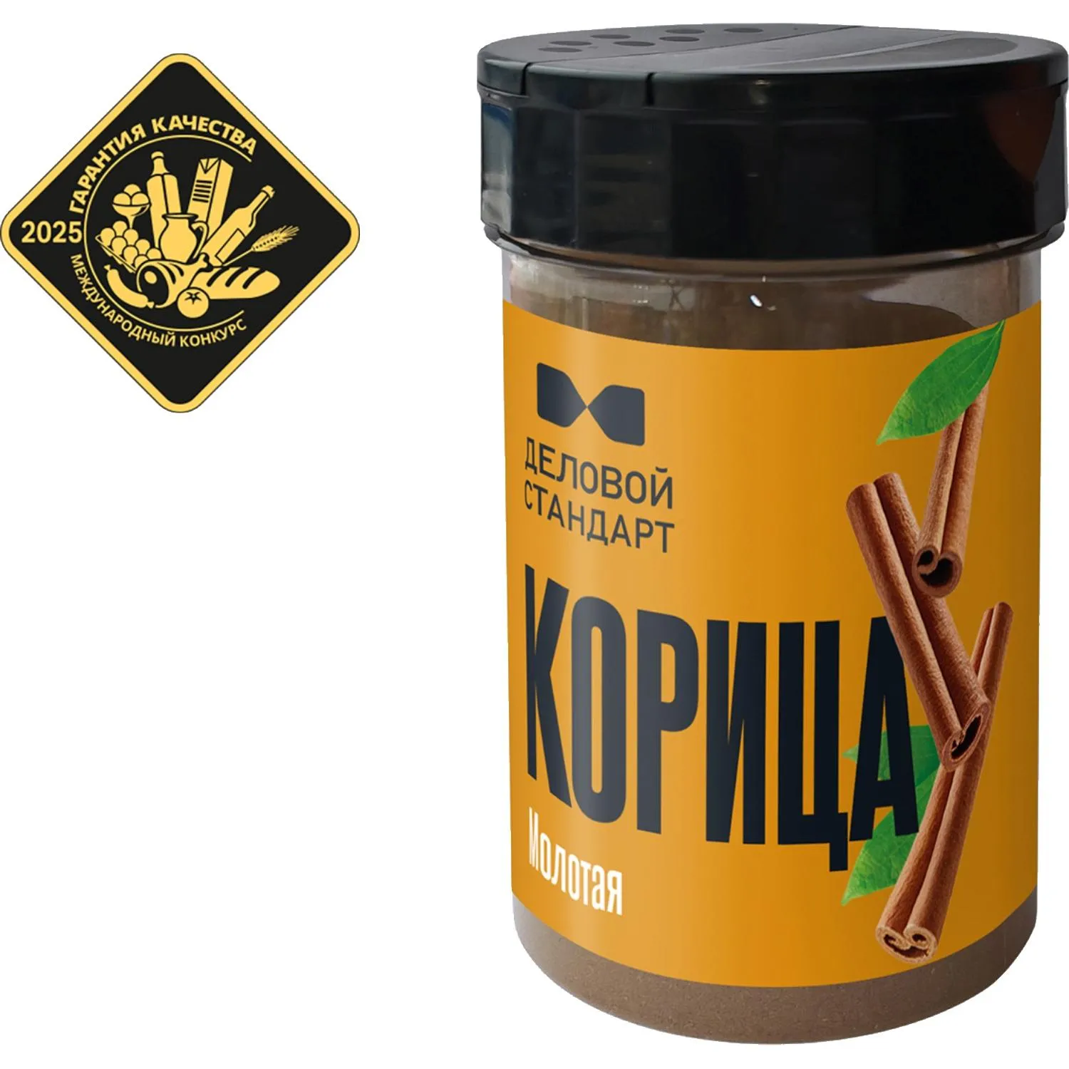 Корица молотая Деловой Стандарт, пэт, 90г - фото 1