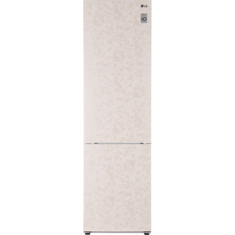 Холодильник LG GA-B509CECL 2-хкамерн. бежевый глянц. инвертер - фото 1