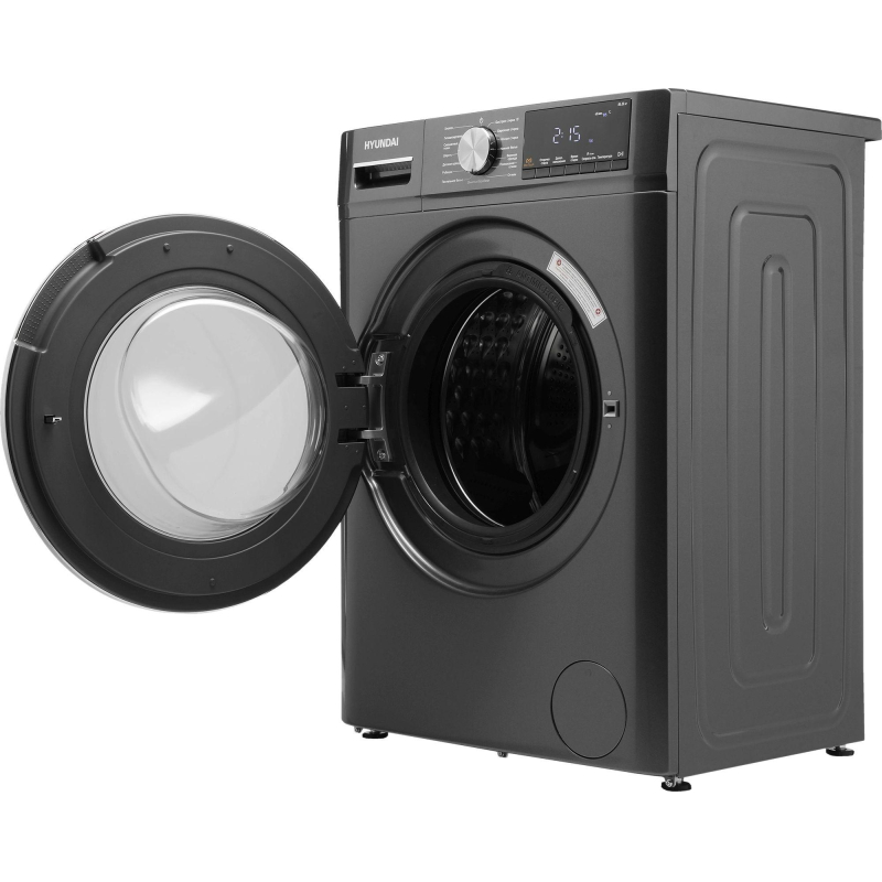 Стиральная машина Hyundai WMA8407,A+++,фронт,8кг темно-серый инвертер - фото 3