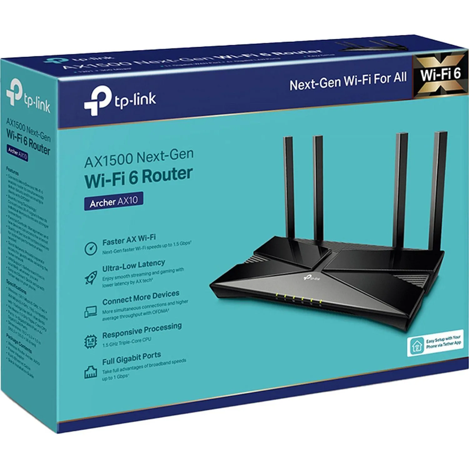 Маршрутизатор TP-Link Archer AX23 AX1800 - фото 4
