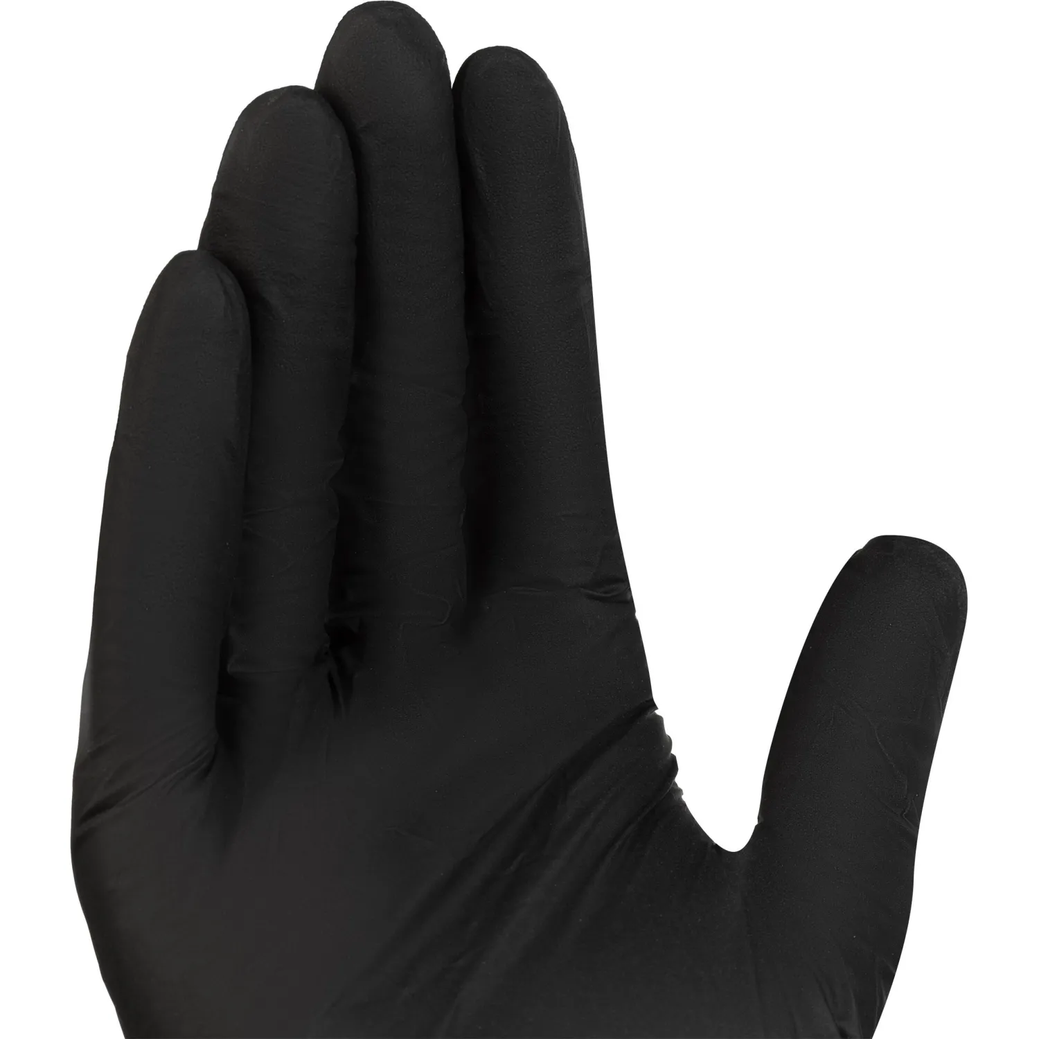Перчатки нитрил. о/р, н/о, н/с FOXY-GLOVES (М) черный уп/2шт - фото 4