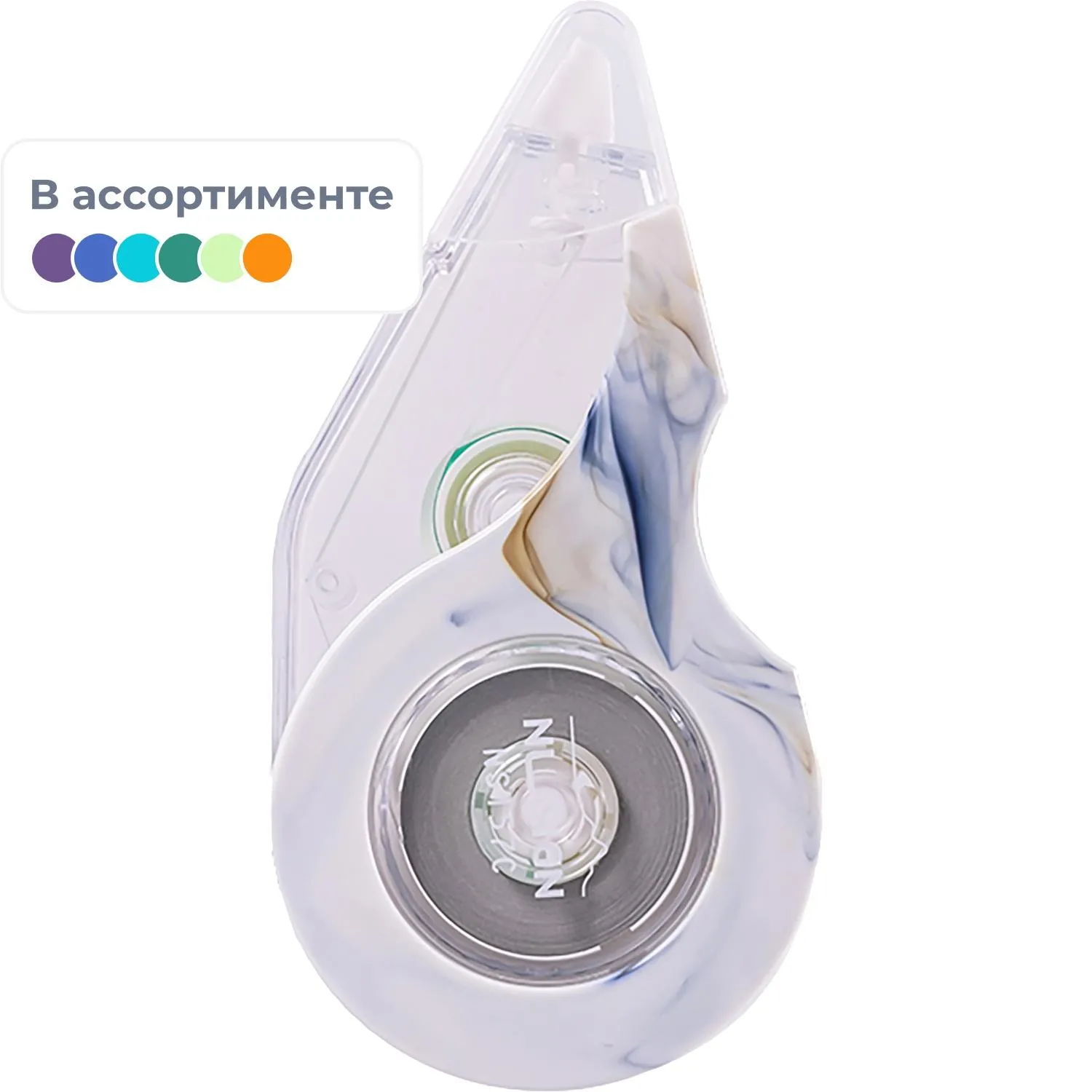 Корректирующая лента Deli VR702, 7ммx20м, бесшумная, в ассорт - фото 1